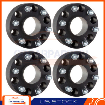 #ad 4 2quot; Hubcentric 6x5.5 Wheel Spacers For Chevy Silverado Tahoe GMC Sierra 1500 $100.37