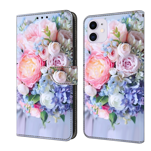 Flip Painted Card Wallet Stand Phone Case For iPhone 11 Pro Max XS XR 6 7 8 SE - Picture 16 of 29