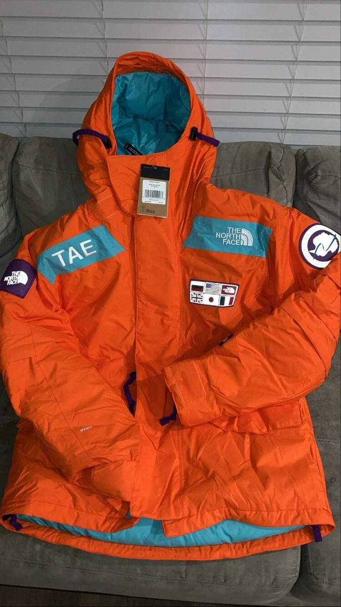 The North Face TAE Parka Trans Antarctica Expedition Mens Small Orange 2021