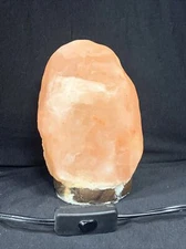 himalayan salt lamp 7” H - 5” W