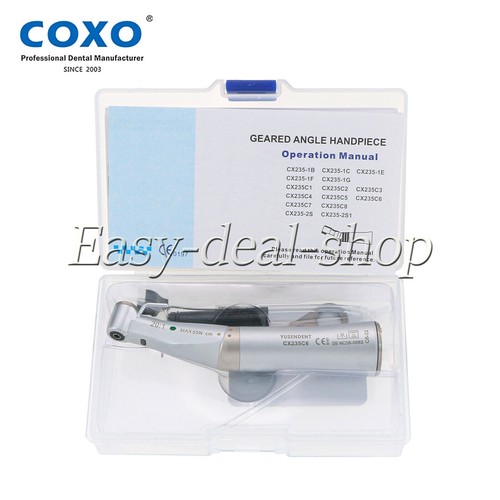 COXO CX235 C6-22 Dental 20:1 Implant Fiber Optic Surgical Handpiece Contra Angle - Picture 11 of 15