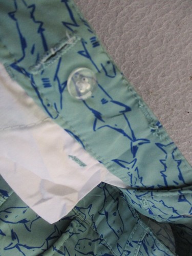 Cat & Jack blue nylon shorts sz 16 - Picture 6 of 7