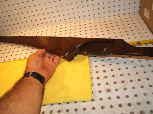 Mercedes 93-99 C140 S coupe CL Front door Driver LEFT BURL wood top long 1 Cover - Imagen 1 de 22