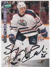SHJON PODEIN Autographed Signed 1994 Parkhurst card Edmonton Oilers COA