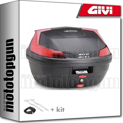 GIVI TOP CASE B37N + CARRIER?GER SUZUKI GSX S 1000 2015 15 2016 16 2017 17 2018 18