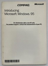 Compaq - Introducing Microsoft Windows 95 Guide Book