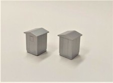 ROMANA MODELLI 50070 Garitta Blocco Automatico Argento delle FS conf. 2 pezzi