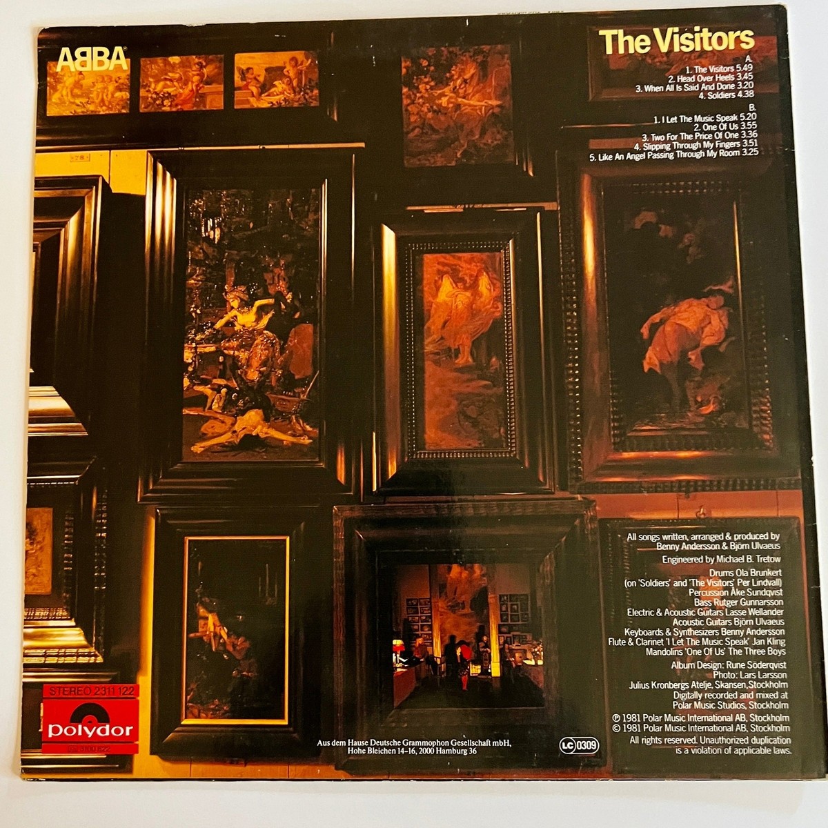 ABBA - The Visitors | eBay