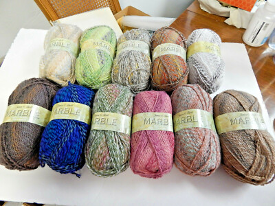 James Brett Marble Double Knitting Yarn  8 WONDERFUL Colors