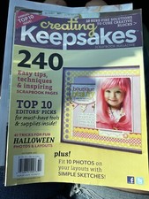 Creating Keepsakes Scrapbooking Magazine September October 2011