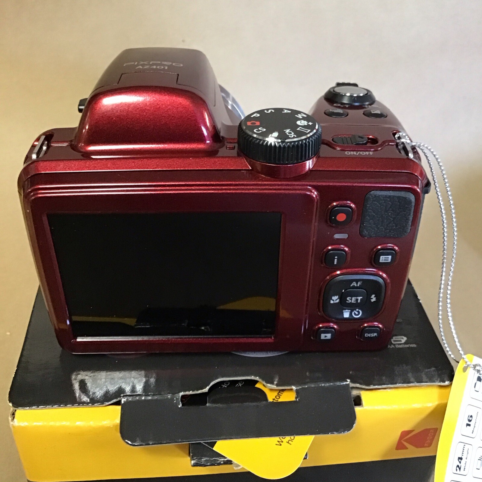 Kodak AZ401RD 16 MP Digital Camera RED AZ401 190403065000 eBay