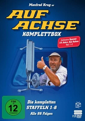Auf Achse - Komplettbox: Manfred Krug (Alle 86 Folgen + 6 Making-of's) [12 DVDs]