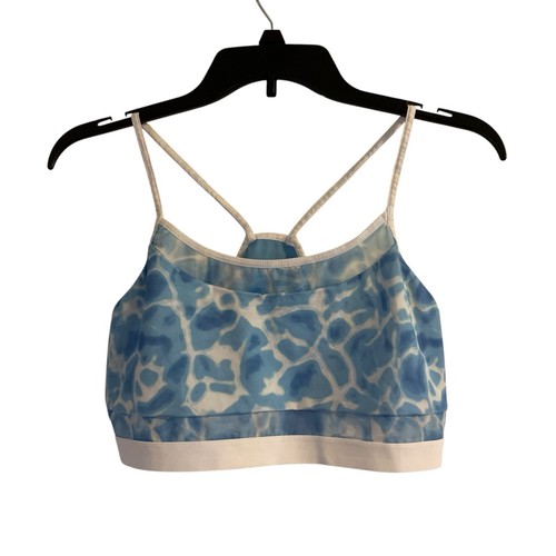 Victorias Sport Sports Bra Womens Size XL Bralette Bra Mesh Water Cloud Blue
