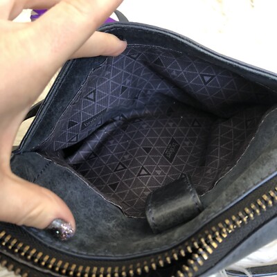 Botkier Midnight Blue Studded Leather Warren Convertible  display picture 3