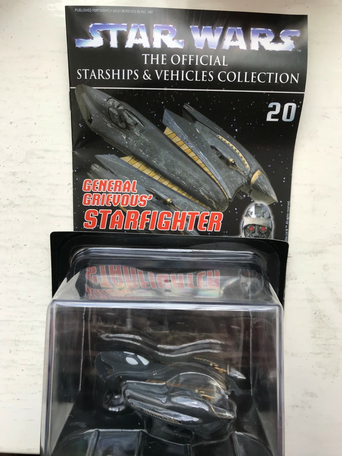 STAR WARS DEAGOSTINI STARSHIPS & VEHICLES ISSUE 20 GENERAL GRIEVOUS' STARFIGHTER