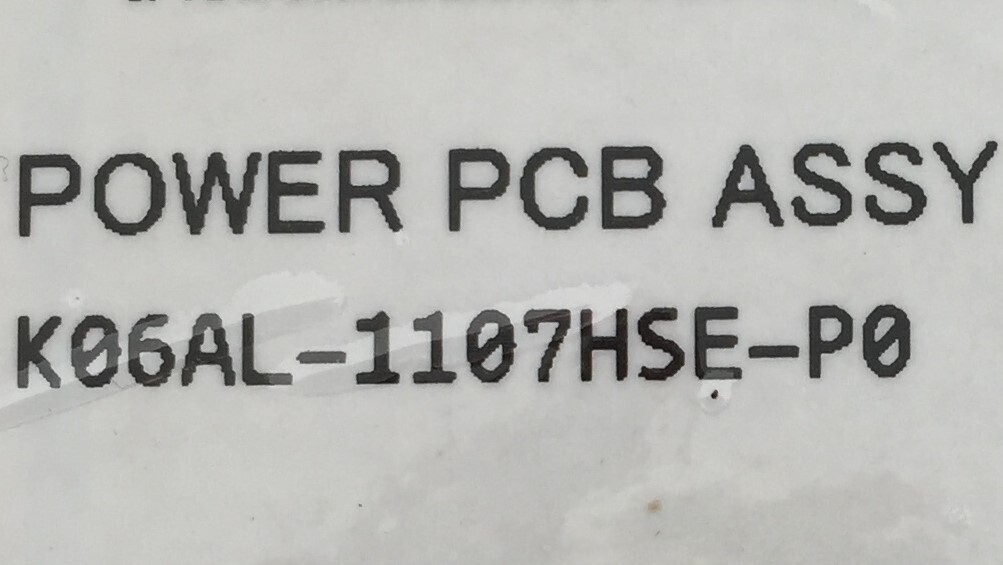 Fujitsu 9707398366 Power PCB Assembly K06AL-1107HSE-P0 For Fujitsu 