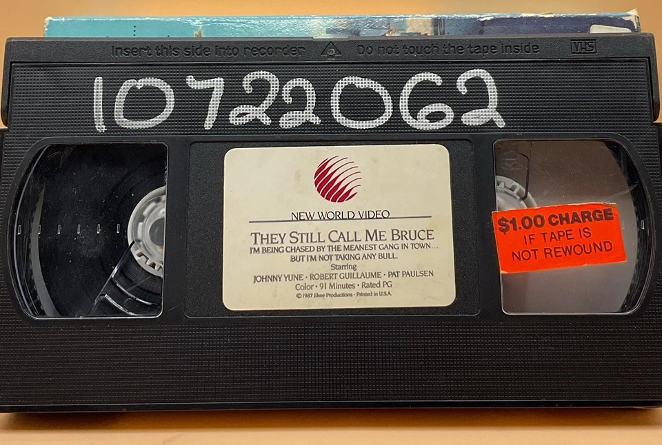 They Still Call Me Bruce VHS 1987 **Buy 2 Get 1 Free** - Image 3 of 3