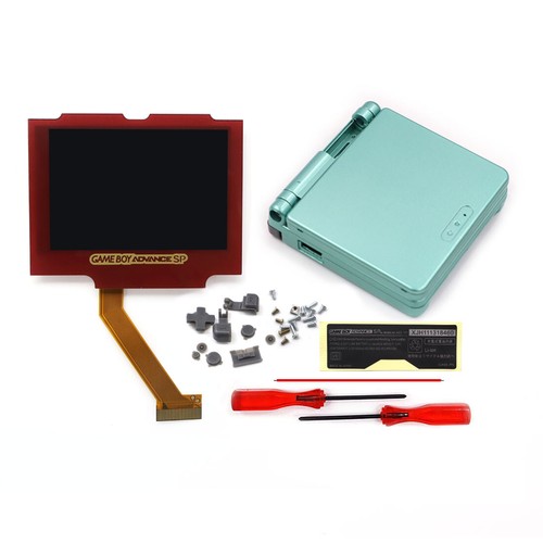 Red lens-- Easy Drop In Pre-Laminated V5 720x480 Retro Pixel LCD+Case For GBA SP - Picture 28 of 66