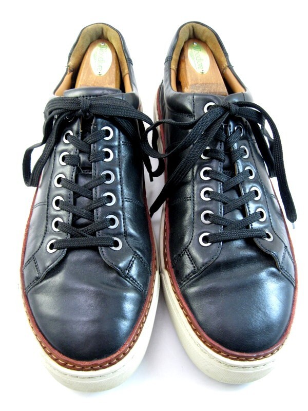 SAOLA Allen Edmonds "PORTER CITY" Sneakers Derby Casual 9 D Nero (395N)