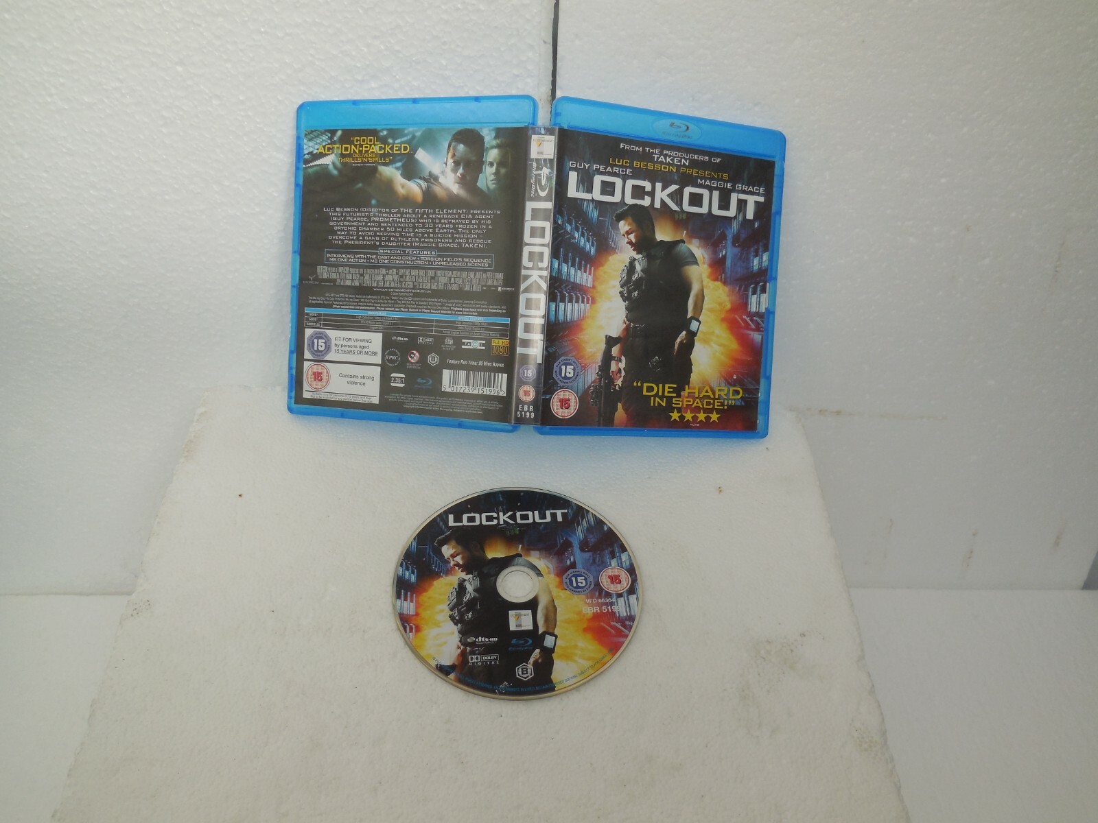 LOCKOUT REGION 2 BLU RAY