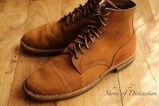 White's Tan Brown Suede Derby Boots Men's UK 12,5 US 13 D EU 46,5 Made In USA