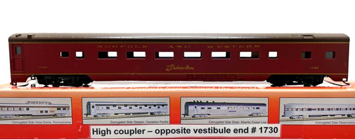 HO IHC 48171 ENTRENADOR LADO LISO NORFOLK & WESTERN THE POWHATAN FLECHA # 1730 | Zustand: Used