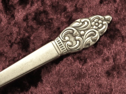 VINLAND Large Meat Carving Fork Oneida Community Stainless USA - Picture 3 of 4