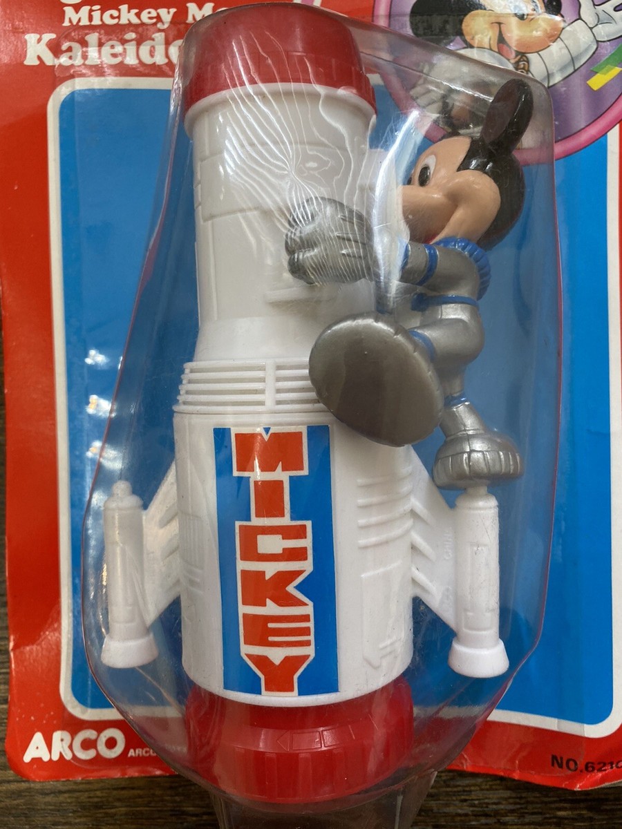 NEW Vintage Disney Mickey Mouse Rocket Ship Kaleidoscope Arco No