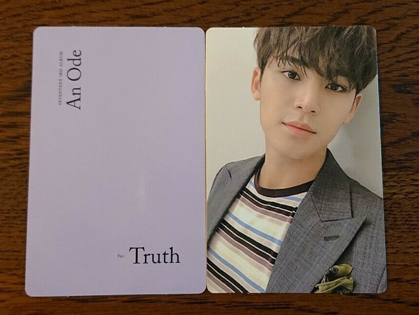 MINGYU Official Photocard SEVENTEEN 