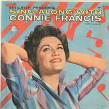 Connie Francis - Sing Along With Connie Francis - Mati-Mor Superecords - 8002 -