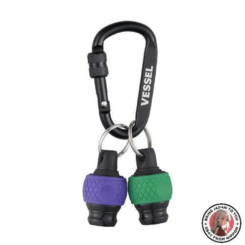 NEW Vessel QB-22K2GV Ball Grip Quick Catcher Set of 2 (Green/Purple) - Picture 1 of 1