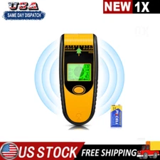 7 in 1 Digital Stud Finder Wood Metal Pipe Wire Wall Sensor Scanner LCD Detector