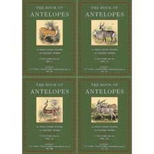 The Book of Antelopes (4 volumes) Sclater, Ph...