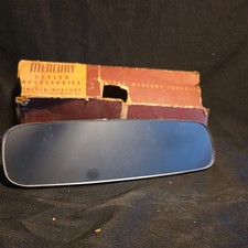 Vintage Ford Mercury Rear View Mirror Oem In Box Hot Rod Rat Rod Original Parts