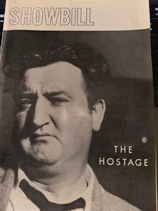 The Hostage Showbill Brendan Behan Leigh Wharton Archive One Sheridan Square