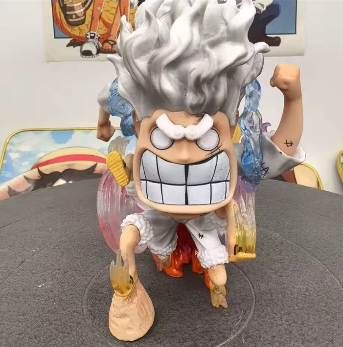Figurine Luffy One Piece de 25 cm en PVC pour collectionneur