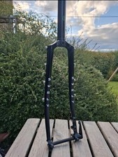 Surly Disc Trucker Fork 700c Wheel 1-1/8" 45mm Rake A-C 390mm Thru Axle Black