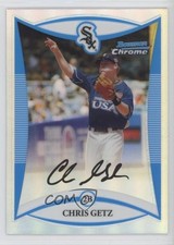 2008 Bowman Draft Prospects Chrome Refractor Chris Getz #BDPP81 0o6v