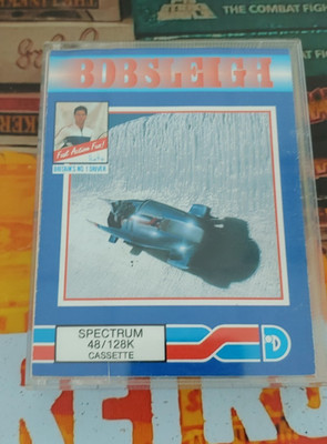 Bobsleigh (Digital In 1988) ZX Spectrum (Tape, Manual, Box) works 8-bit classic