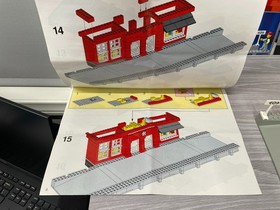 LEGO System 2150 Trains: Train Station  Not Complete Read Description