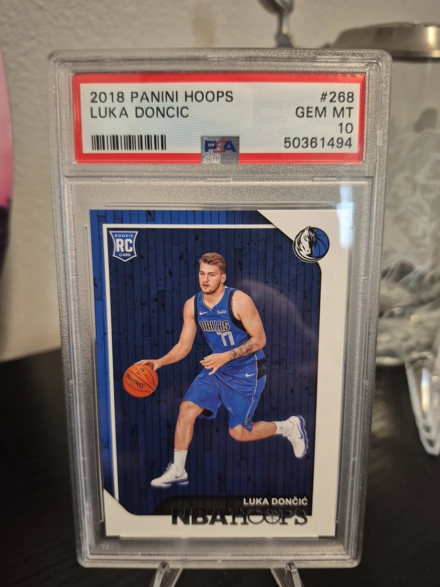 Luka Dončić 10 Graded Basketball Rookie Sports Trading Cards