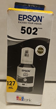 Epson 502 Black Ink Eco Tank 127ml 2029 New S