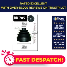 CV Joint Boot BK705 Shaftec C.V. Driveshaft Gaiter Genuine Quality Guaranteed