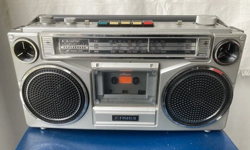 FISHER PH-202K Stereo BOOMBOX Tape Player / Recorder Japan Rare WORKING