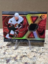 2007-08 SPx - Spectrum - JASON SPEZZA JERSEY /25 (Jersey, Mem) Ottawa Senators