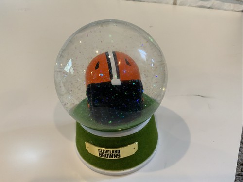 Cleveland Browns NFL Helmet Bottle Opener Snow Globe — The Memory Company - Picture 6 of 7