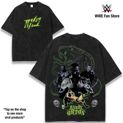 WWE RKO Randy Orton Graphic Tee Heavy Cotton T-Shirt