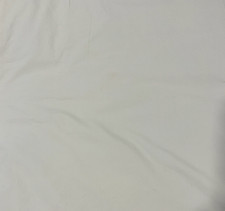 SFERRA ALMA 100 cotton full-queen off-white duvet cover. Italy. 85" X 92"