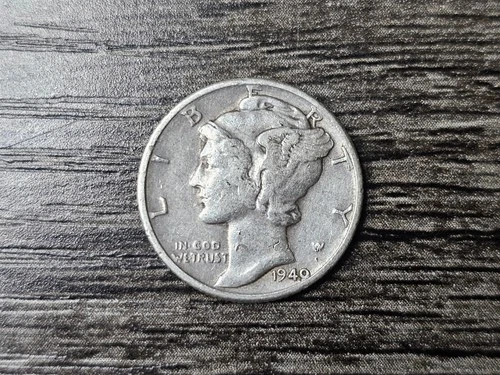 1940-P Mercury Dime — photo from the most recent tracked eBay sale