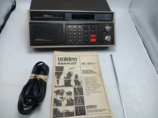 Uniden Bearcat BC 800XLT Scanner Scanning Radio Police Fire Weather